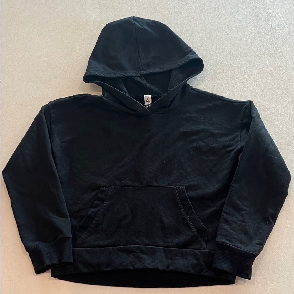 Zella Black Cozy Hoodie - Youth XS